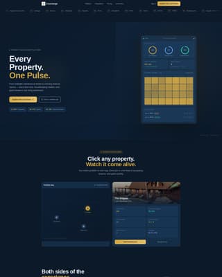 Lodge — Upscale Hospitality Landing Page Template