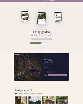 Hobby & Passion Supplies Advanced Professional Website Template