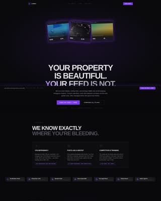 Lobby - Bold Hospitality Landing Page Template