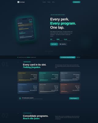 Concierge - Seamless Loyalty Landing Page Template