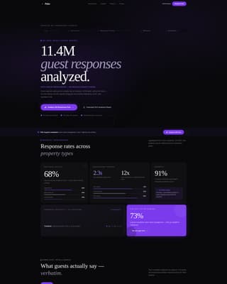 Pulse - Powerful Hospitality Landing Page Template