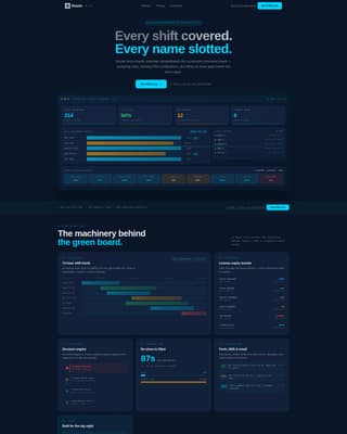 Hospitality - Performance-Driven Volunteer Landing Page Template