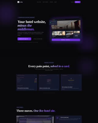 Lobby - Powerful Hospitality Landing Page Template