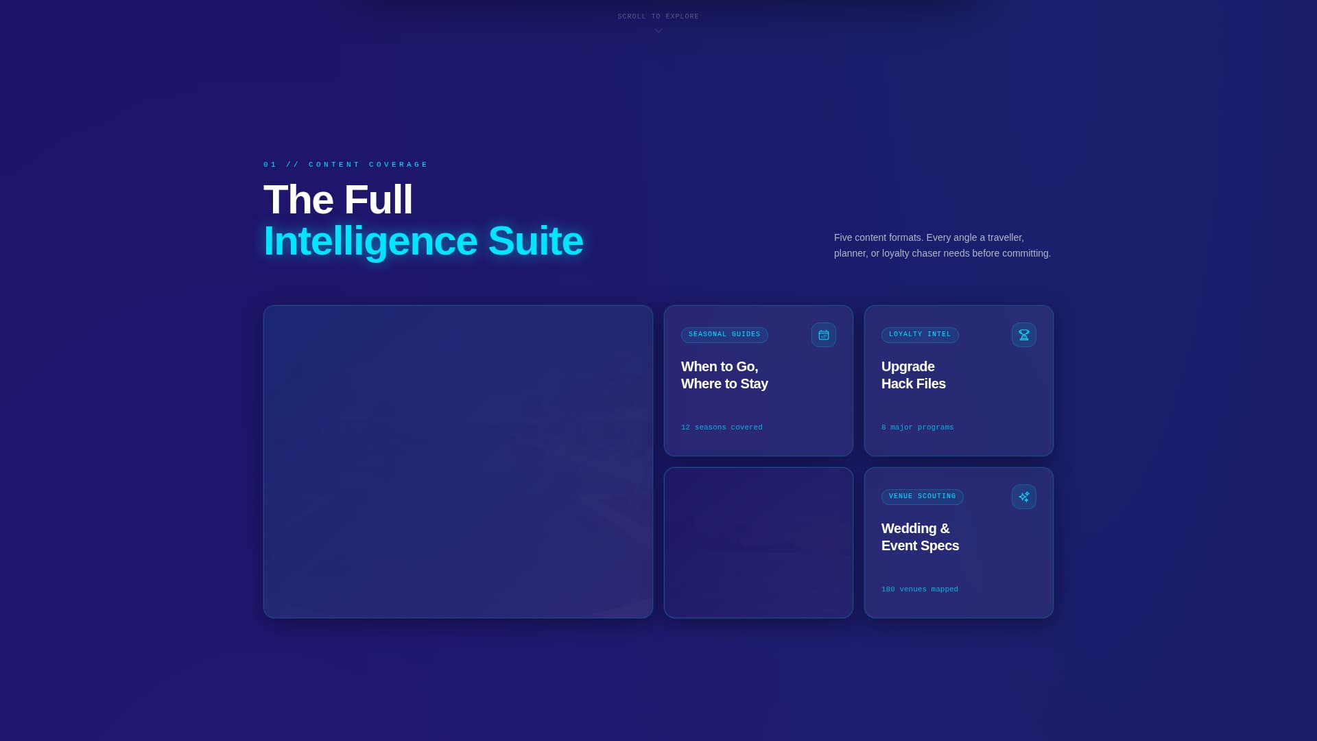 Chronicle - Stunning Resort Blog Landing Page Template