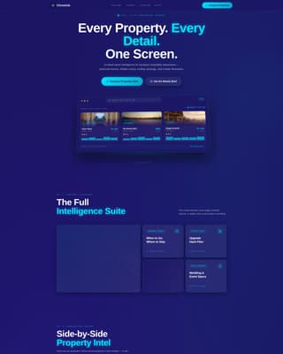 Boutique Resort Blog & Content Publisher Website Template