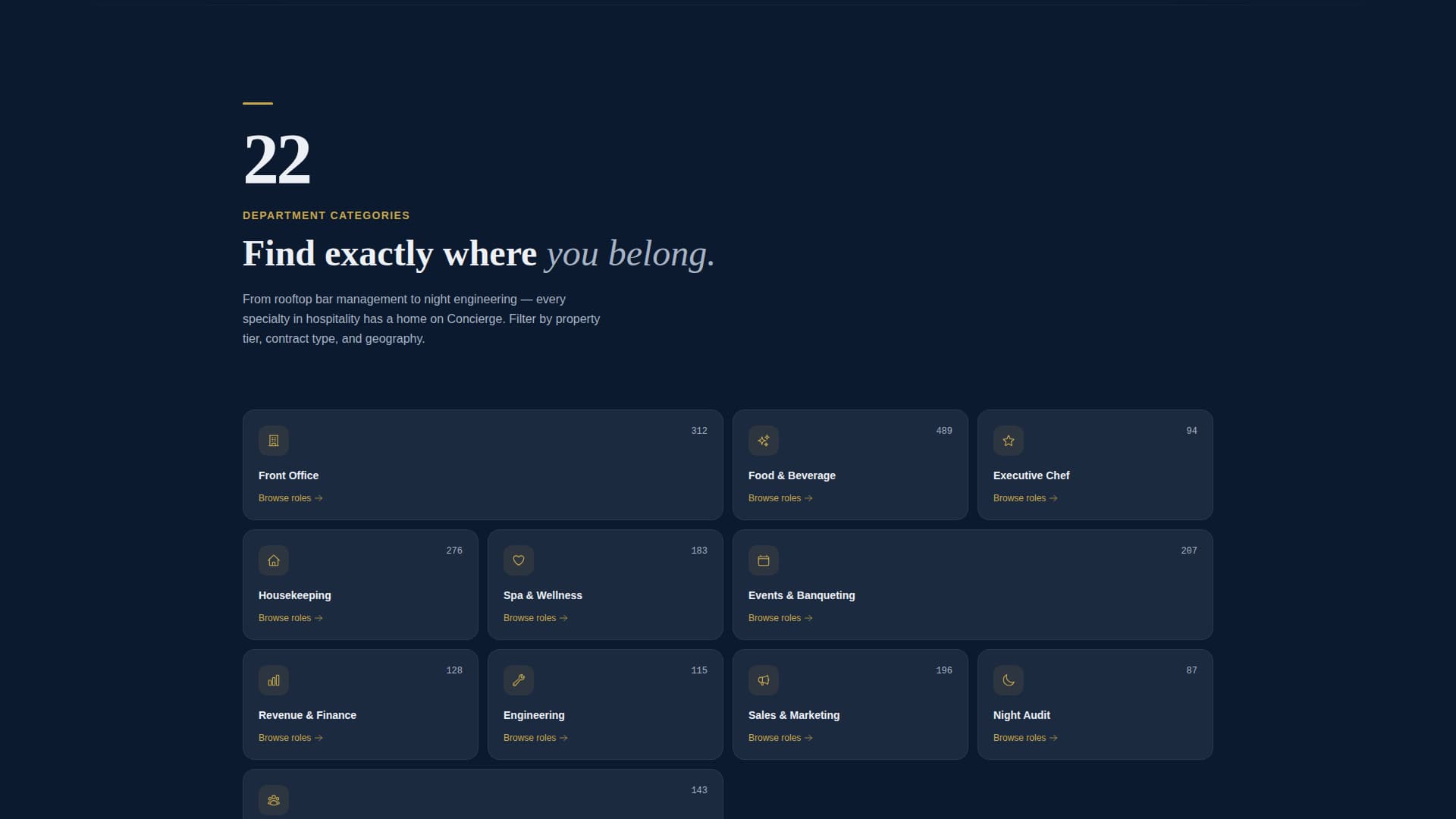 Premier — Premium Hospitality Landing Page Template