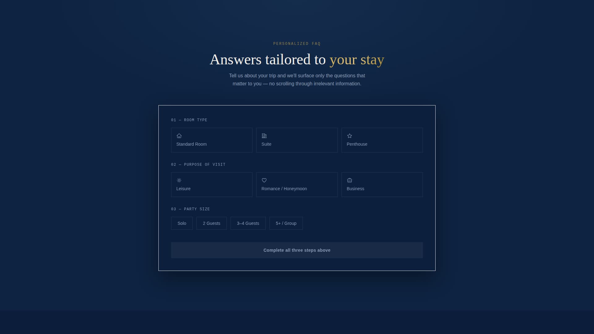 Concierge - Intelligent Hotel Landing Page Template