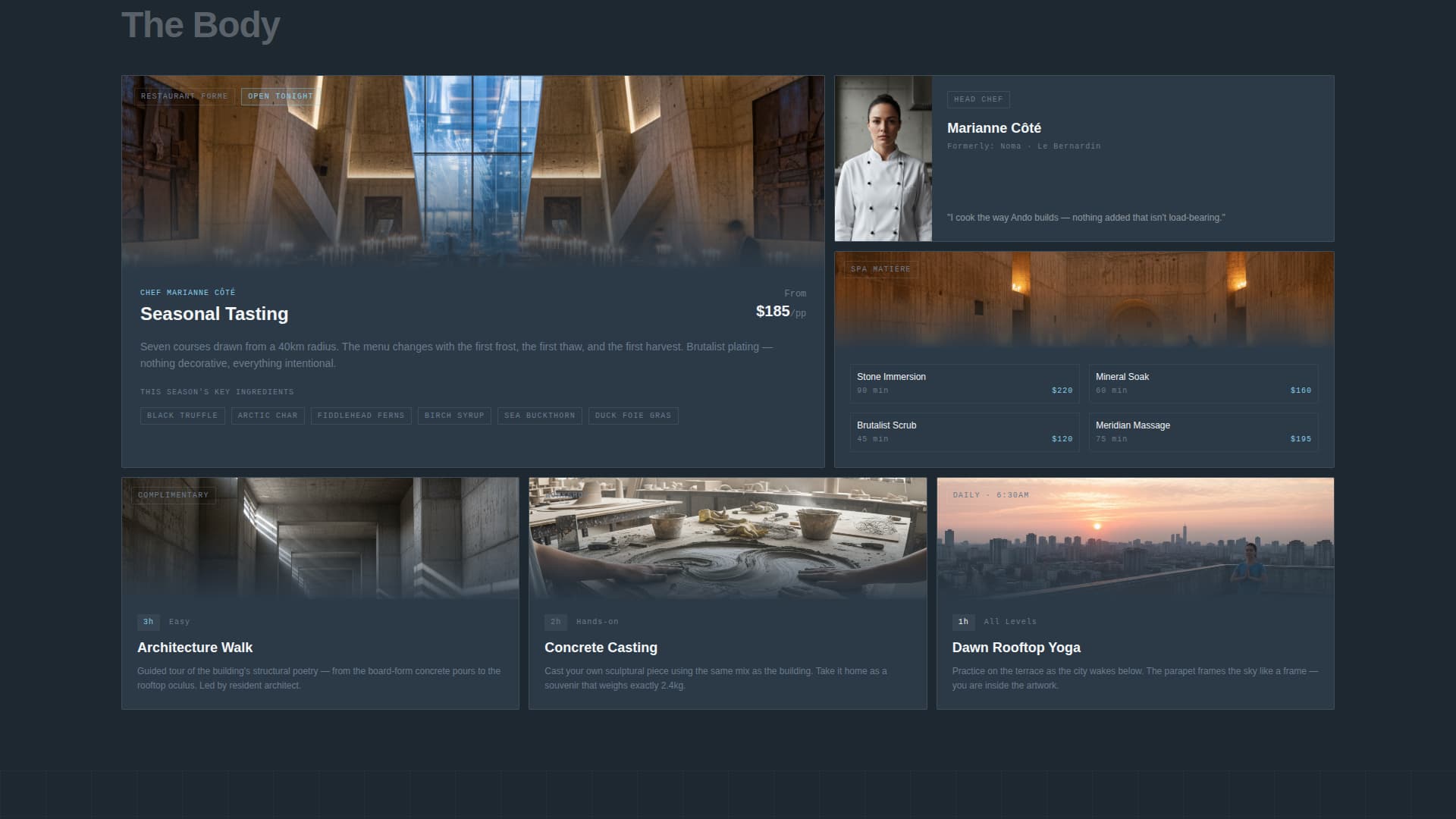 Hotel - Modern & Landing Page Template