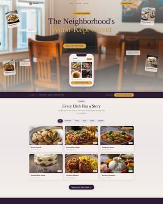 Family-Owned Business Complete Professional Website Template