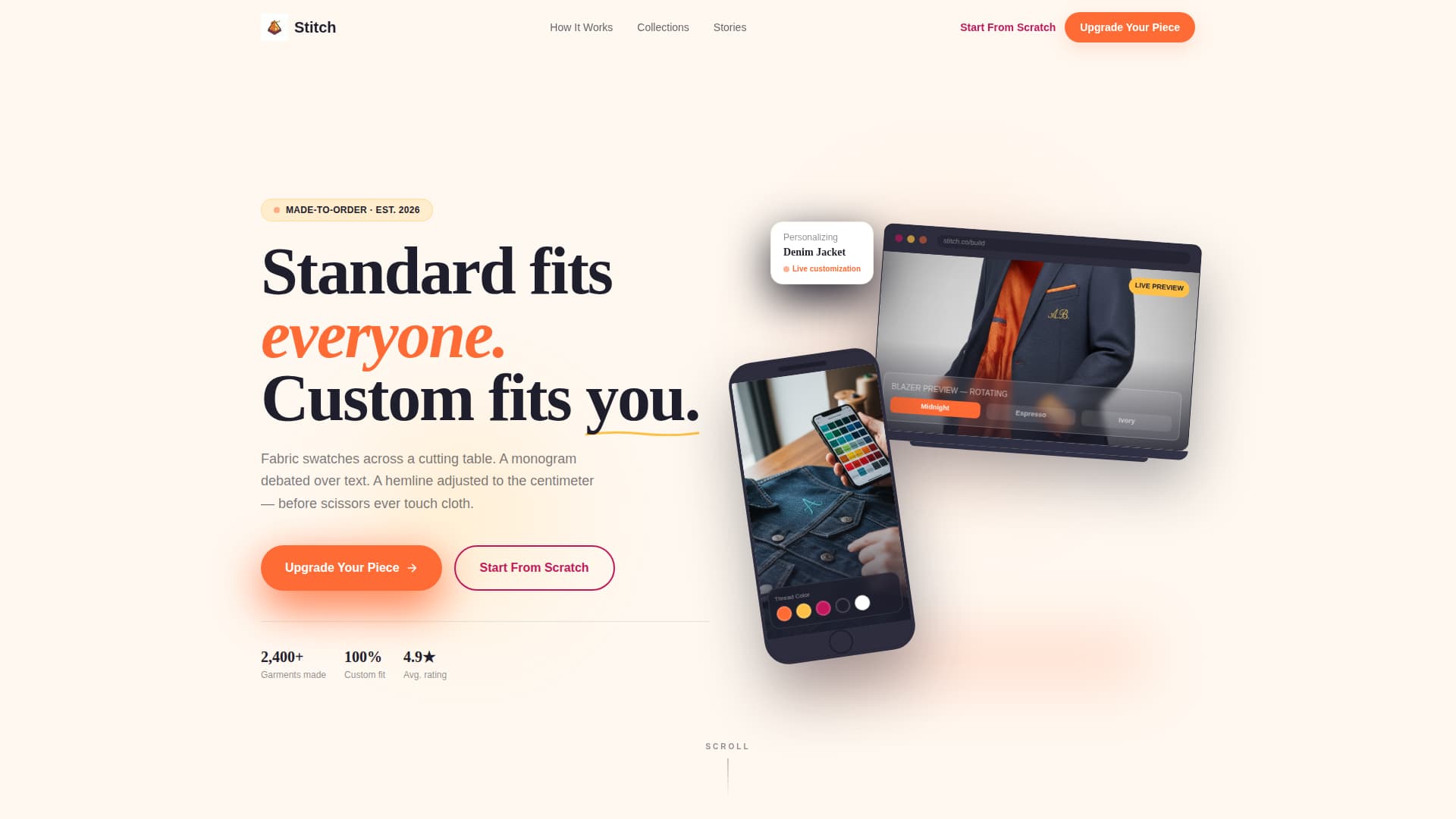 Fashion E-Commerce Professional Website Template