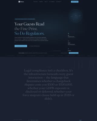 Hotel Terms of Service & Guest Rights Website Template