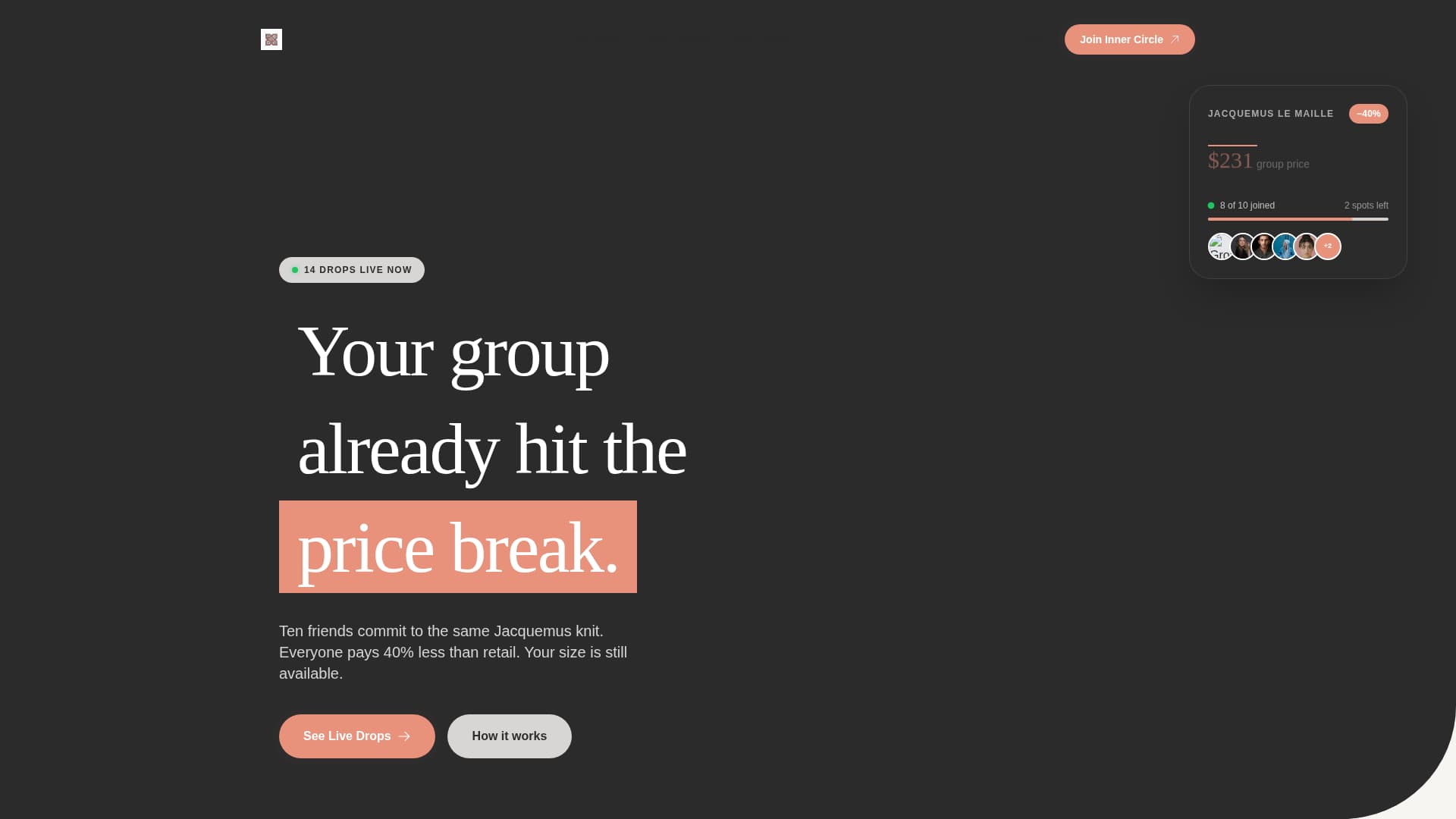 Fashion E-Commerce Pricing Website Template