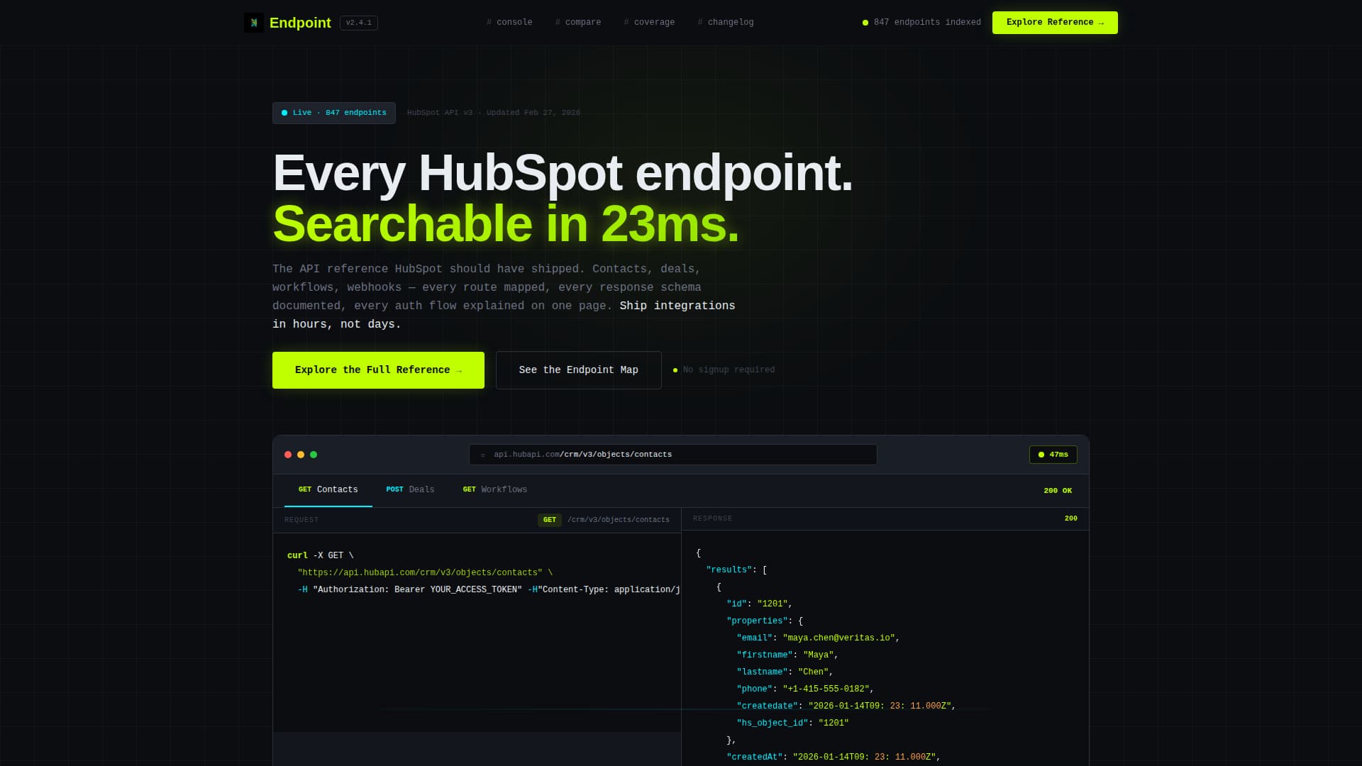 Gateway — API Integration Landing Page Template