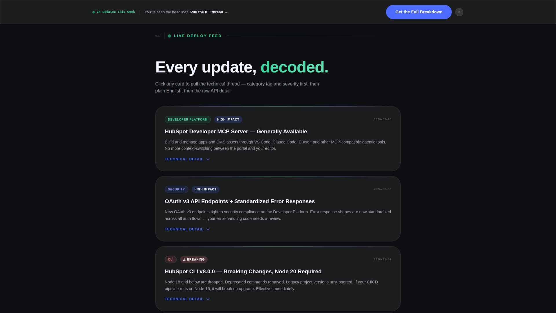 Changelog - Velocity HubSpot Landing Page Template