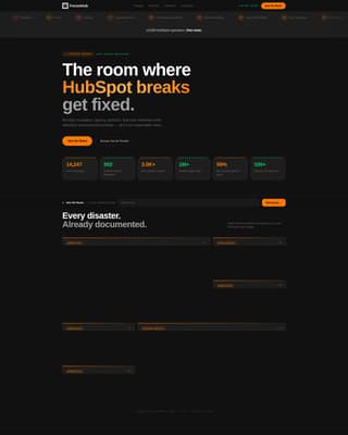 HubSpot - Powerful Community Landing Page Template