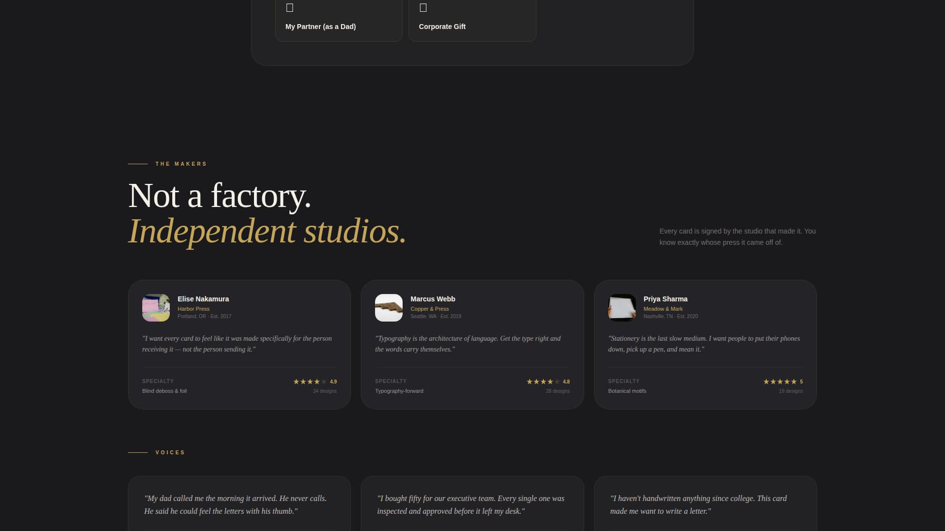 Father's Day Business Specialist Professional Website Template