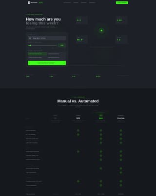 Nutrient - Precision Hydroponics Landing Page Template
