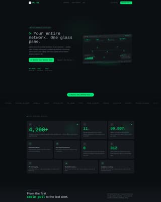 Uplink - Powerful Networking Landing Page Template