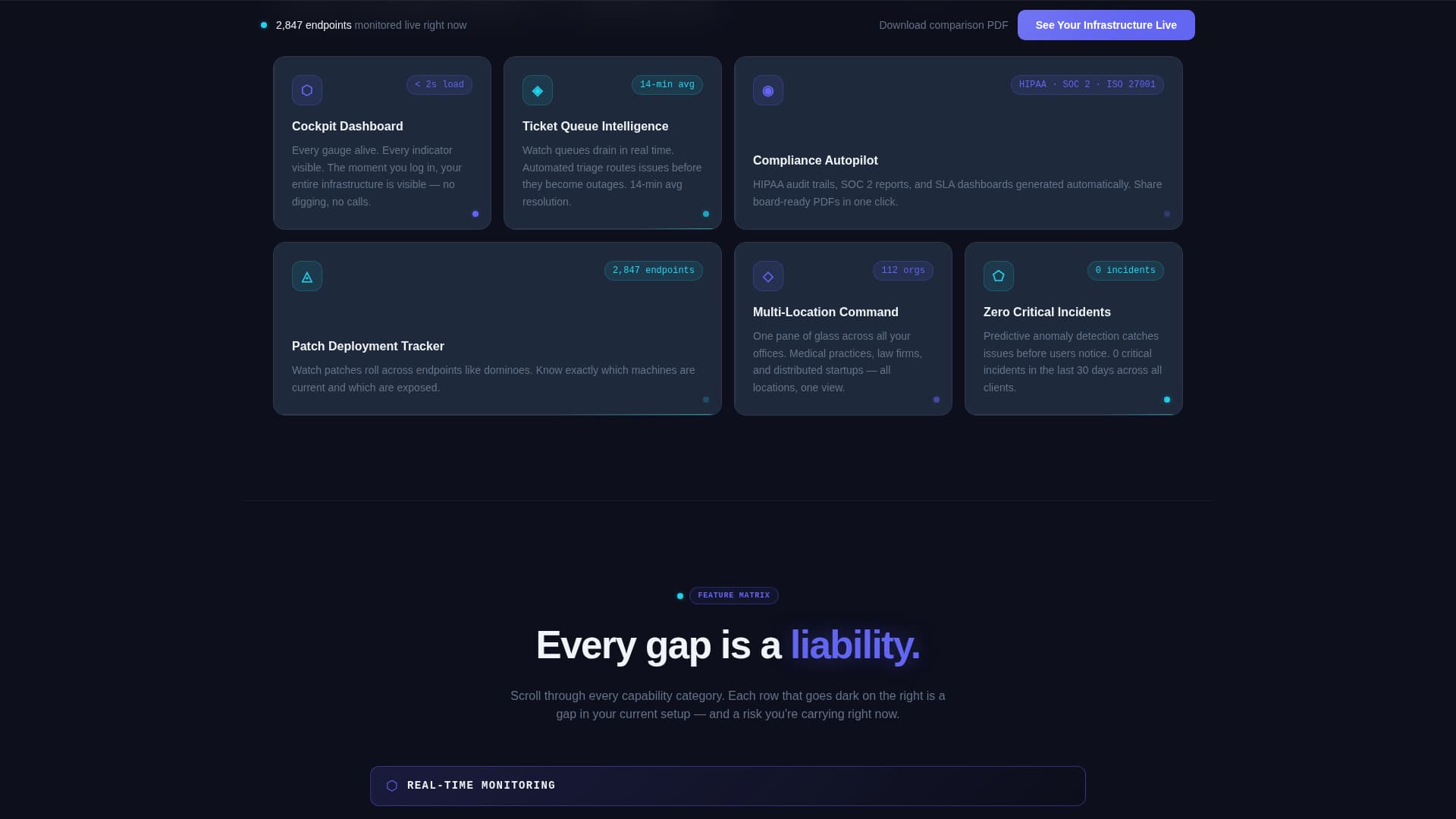 Portal - Powerful IT Services Landing Page Template