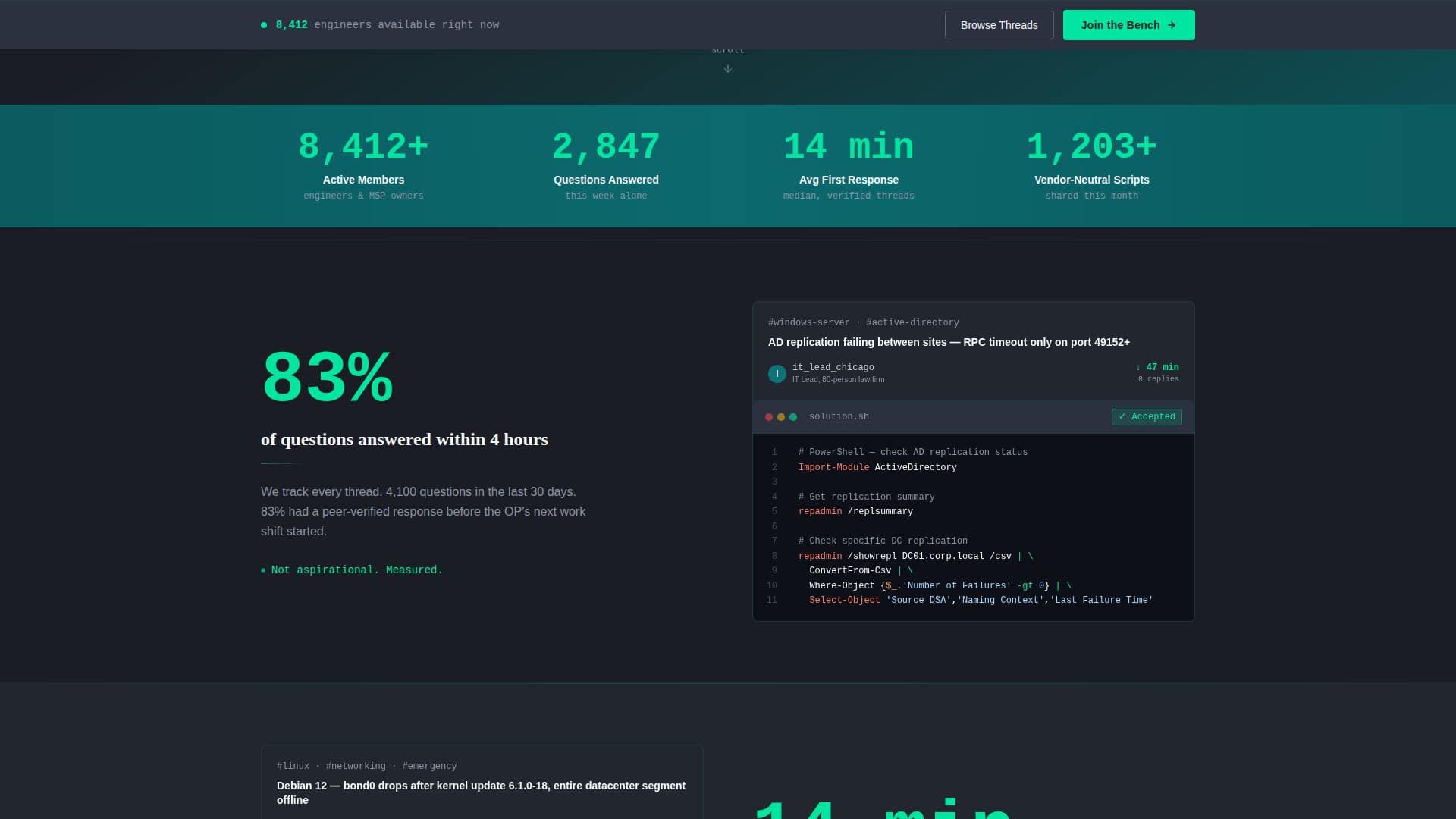 Uplink - Dynamic Itservices Landing Page Template