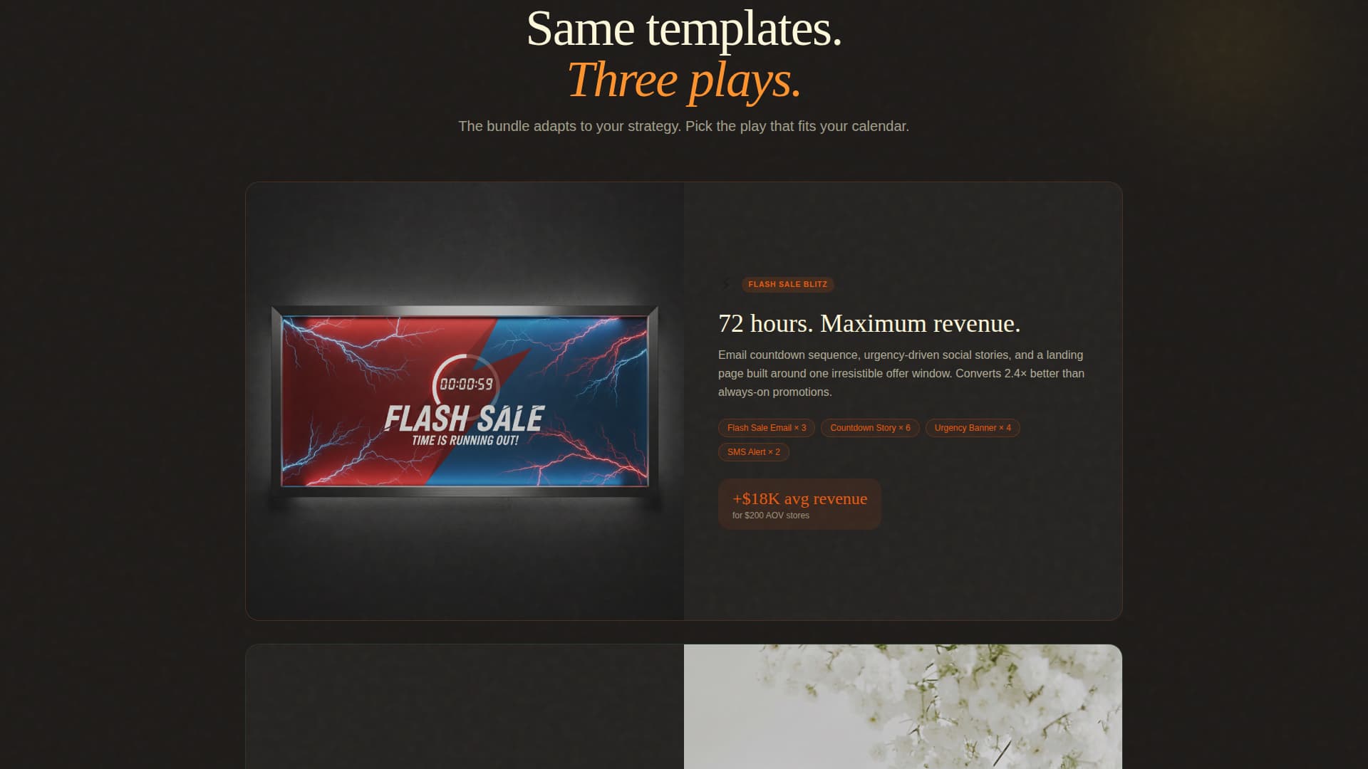 Pops - Seasonal Ecommerce Landing Page Template