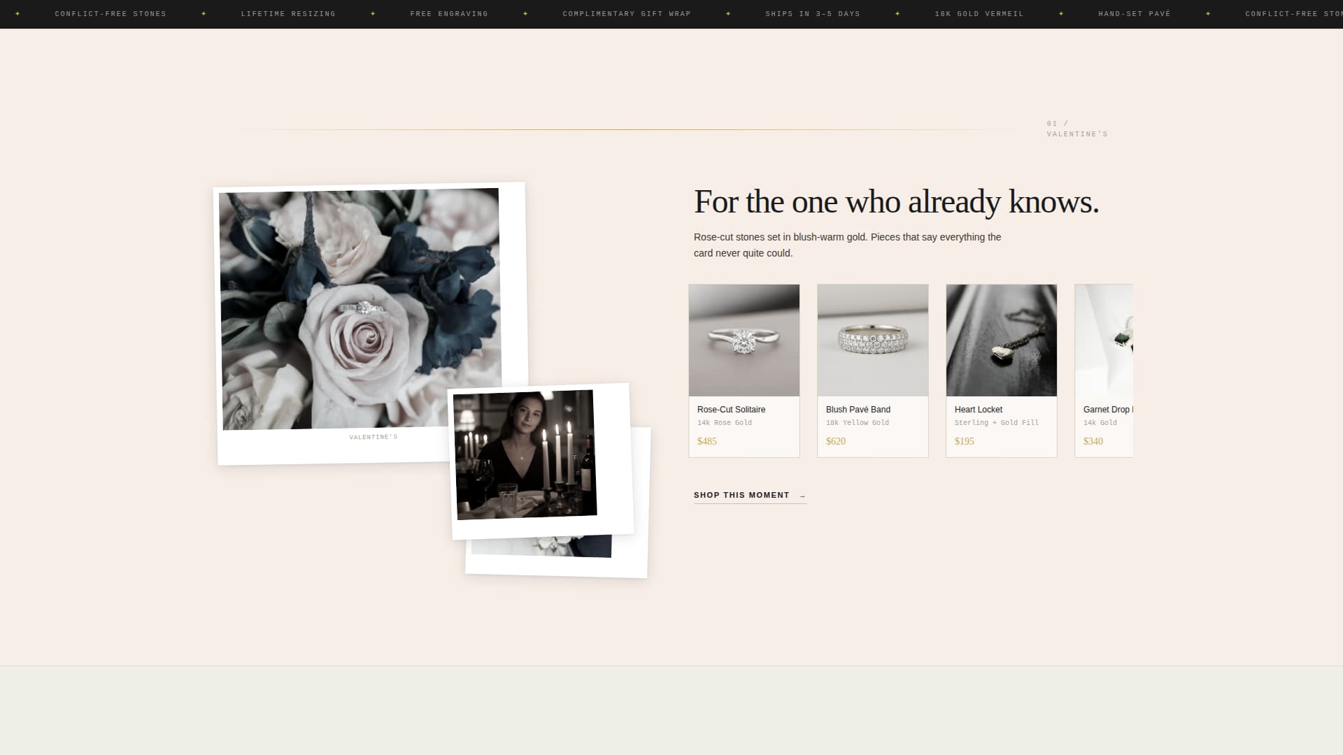 Adorn - Elegant Jewelry Landing Page Template