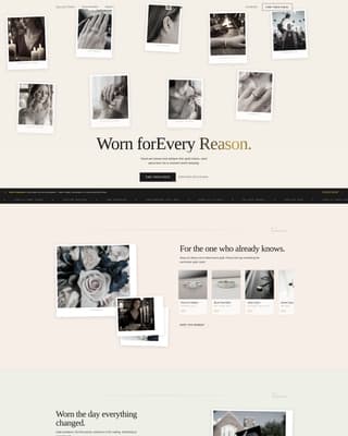Adorn - Elegant Jewelry Landing Page Template