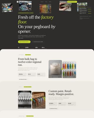 Fishing Lures & Tackle Store Specialist Professional Website Template