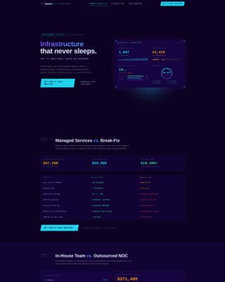 Steadfast — Dependable IT Services Landing Page Template