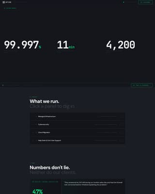 Apex — Professional IT Support Landing Page Template