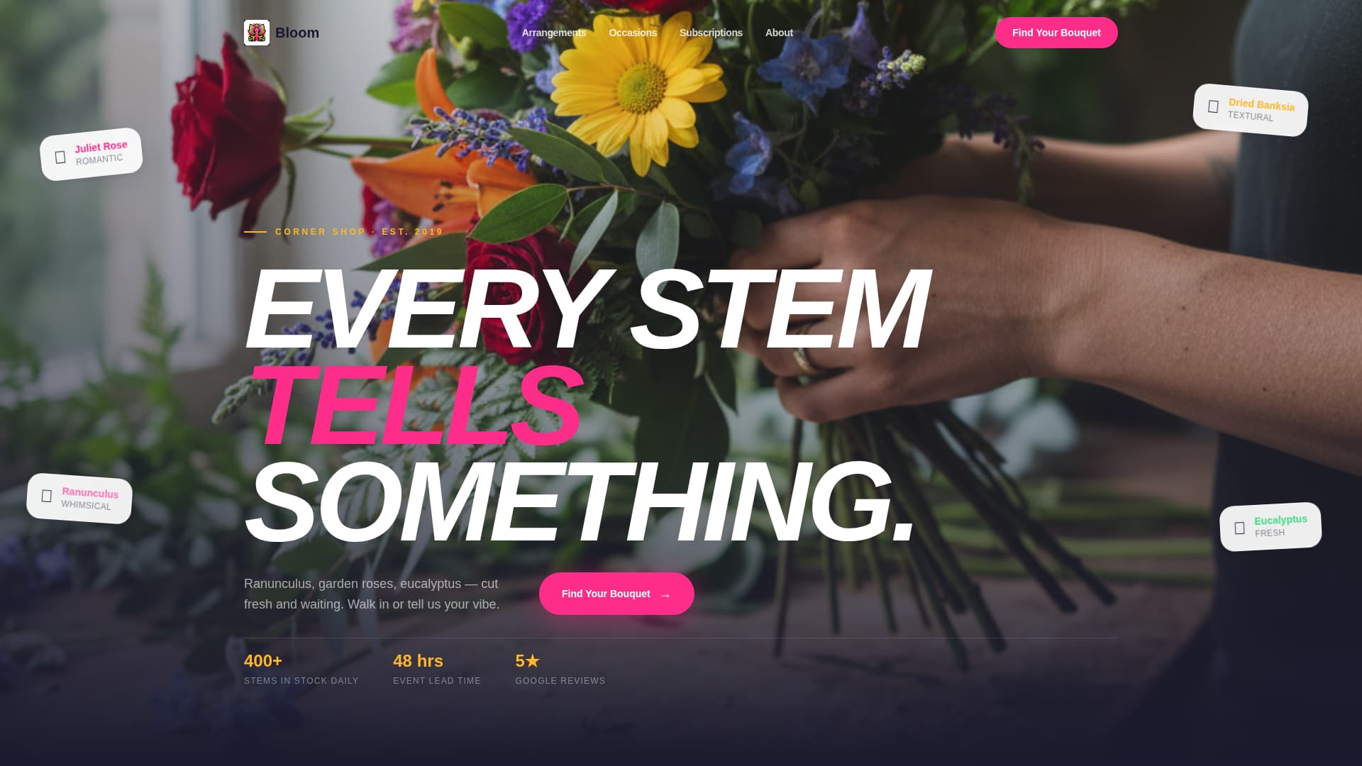 Local Brick & Mortar Business Expert Professional Website Template