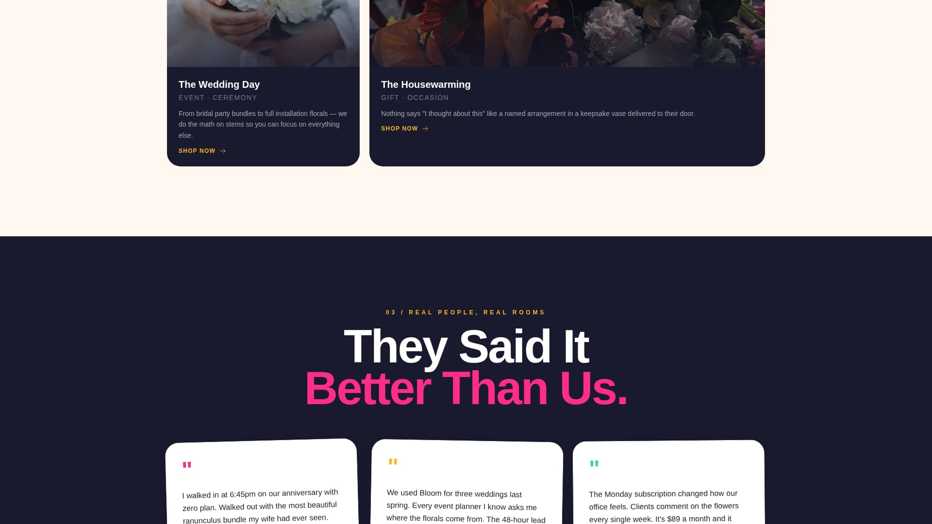 Local Brick & Mortar Business Expert Professional Website Template