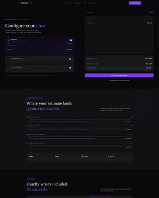 Estimate - Precision Itservices Landing Page Template