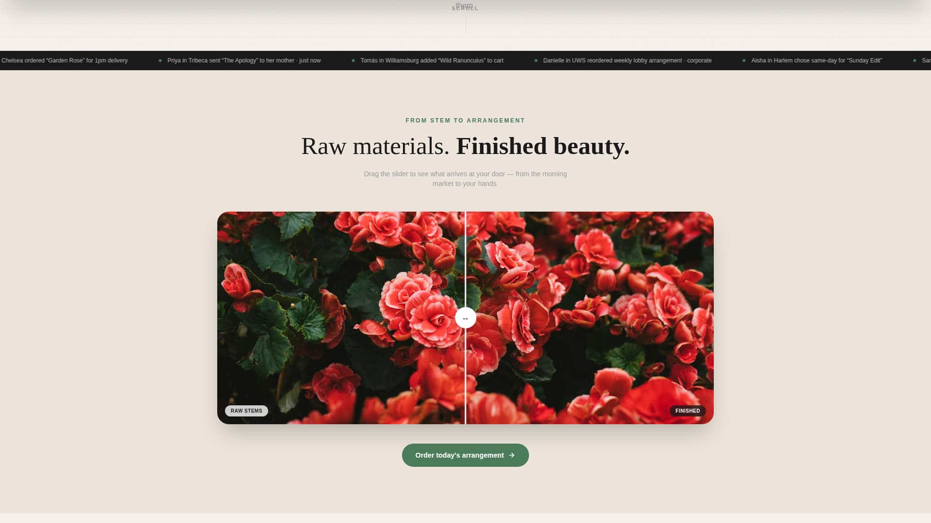 Bloom - Fresh Florist Landing Page Template