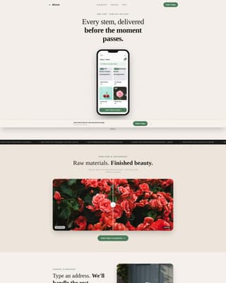 Florist & Plant Shop Professional Website Template