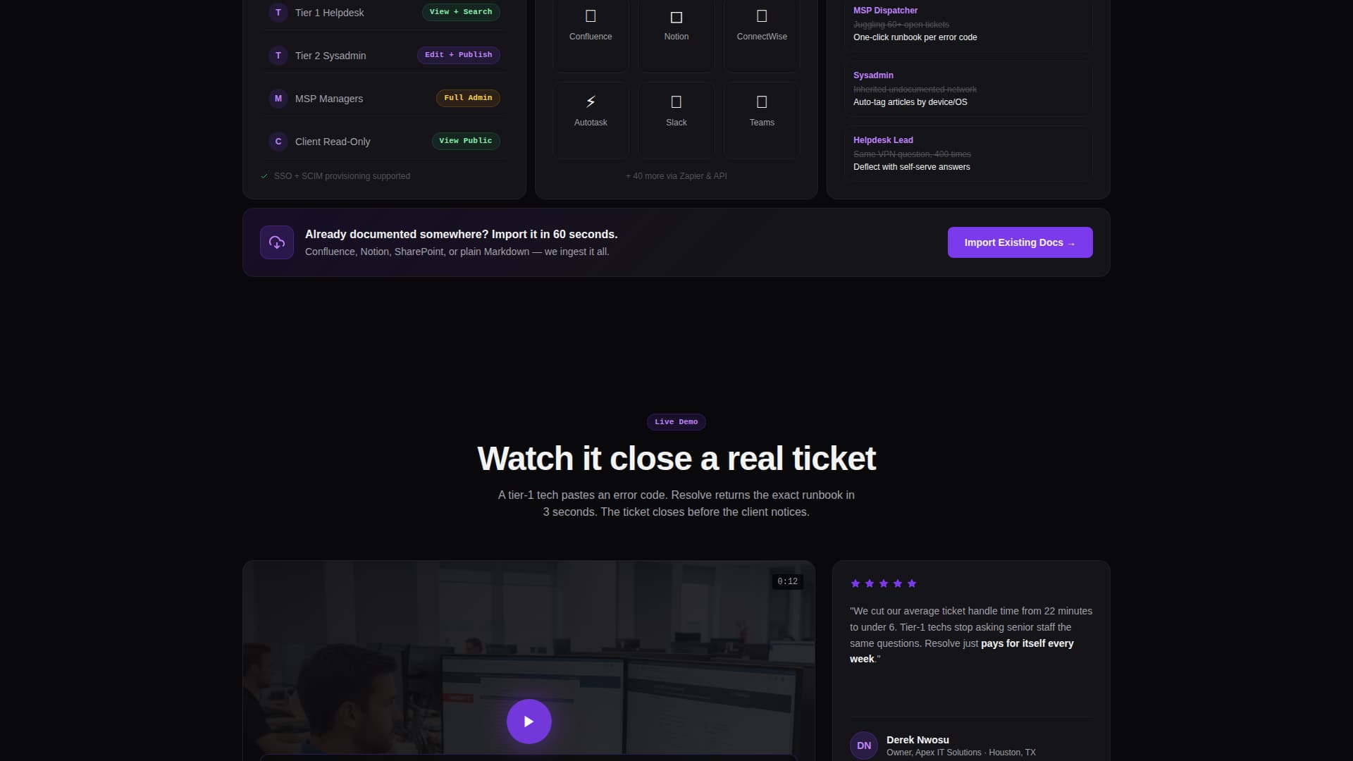 Resolve - Powerful Itservices Landing Page Template