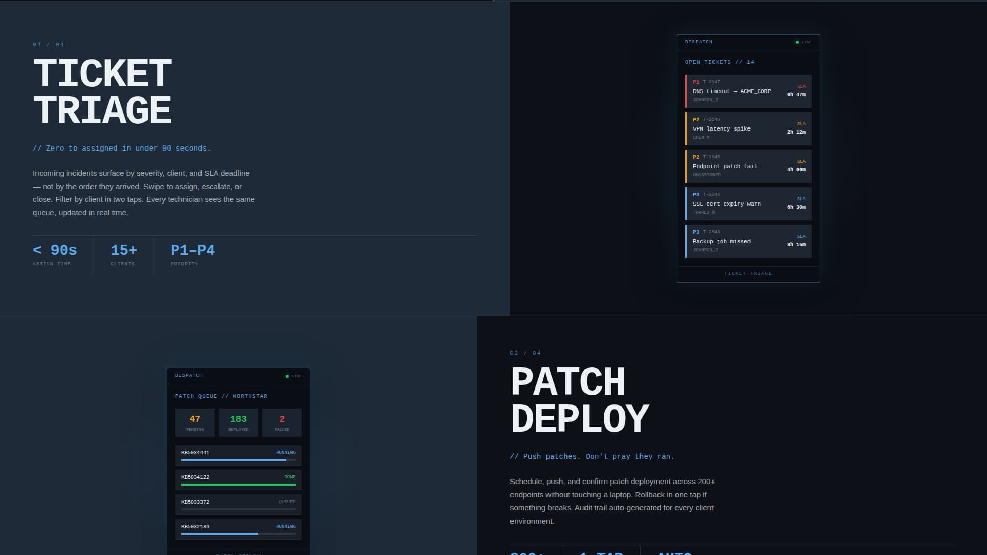 Dispatch - Powerful Itservices Landing Page Template