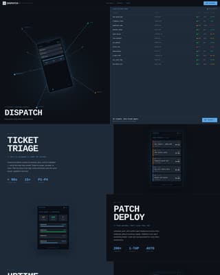 Dispatch - Powerful Itservices Landing Page Template