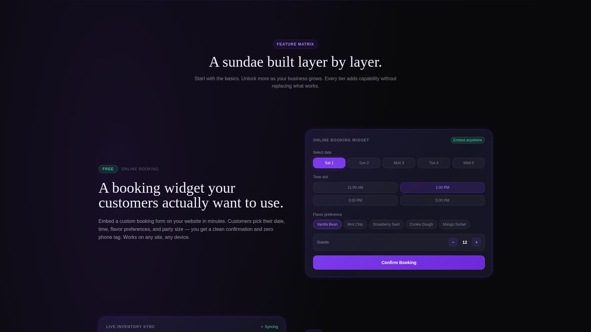 Scoop - Effortless Booking Landing Page Template