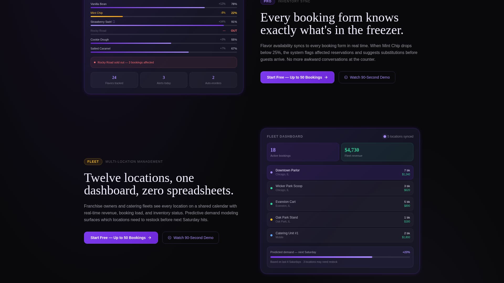 Scoop - Effortless Booking Landing Page Template