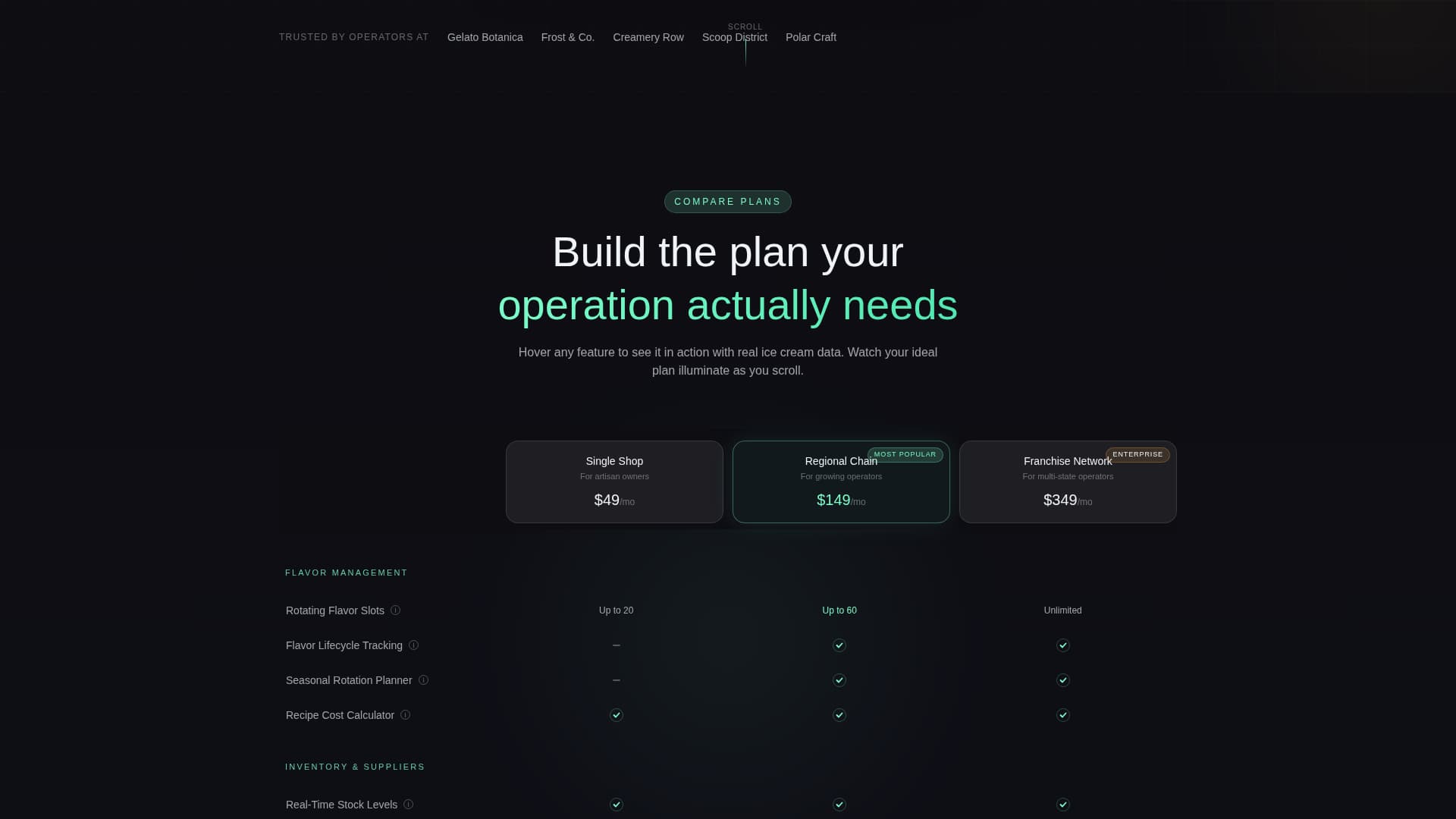 Scoop - Powerful Icecreamcrm Landing Page Template
