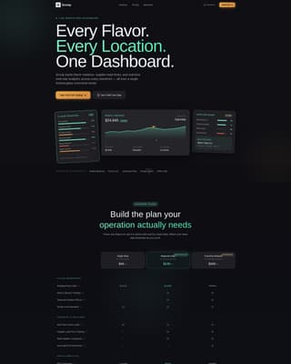 Scoop - Powerful Icecreamcrm Landing Page Template