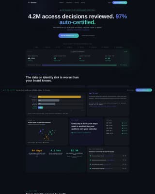 Govern - Powerful Identitygovernance Landing Page Template