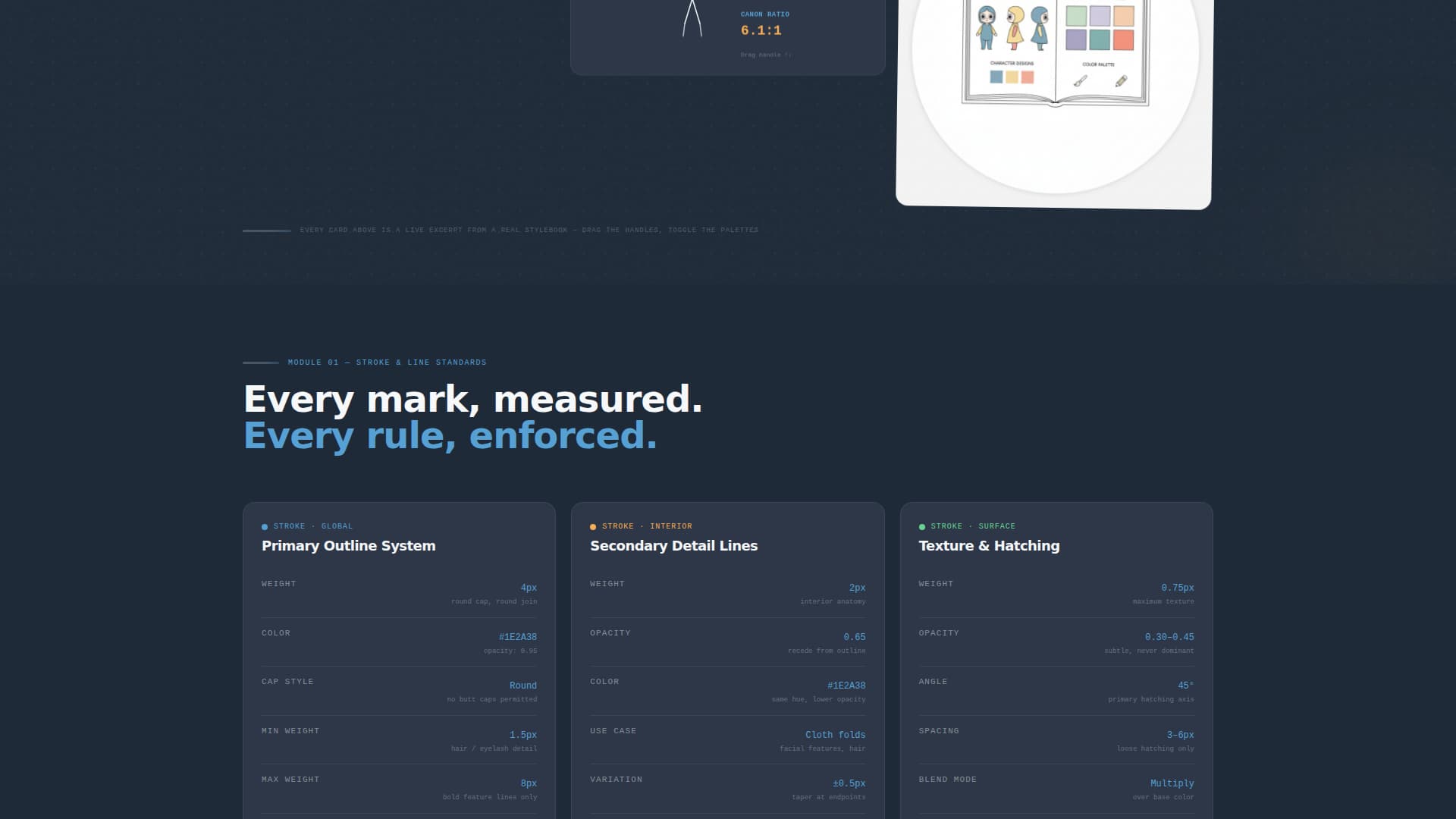 Stylebook - Precise Illustration Landing Page Template