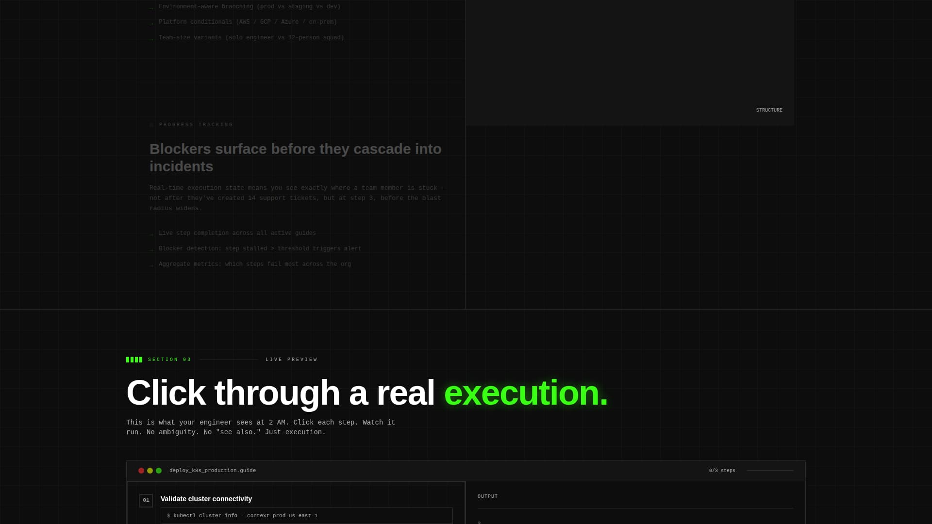Deploy - Brutalist Implementation Landing Page Template