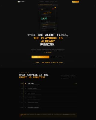 Triage - Brutalist Incidentresponse Landing Page Template