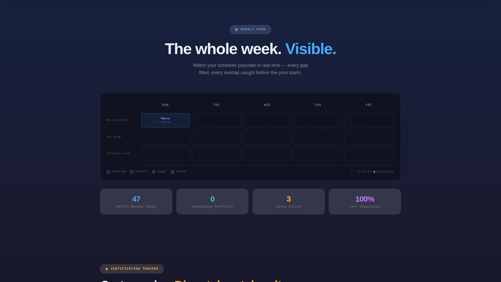 Dispatch - Powerful Industrialbooking Landing Page Template