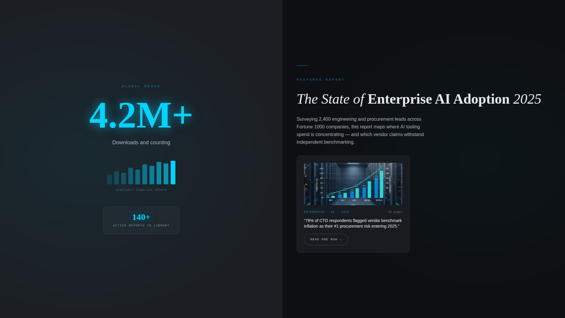Intelvault - Authoritative Whitepaper Landing Page Template