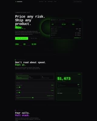 Underwrite - Instant Insurtech Landing Page Template