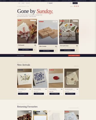 Local Brick & Mortar Business Professional Website Template